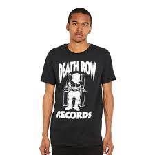Death row records was an american record label founded in 1992 by dr. Death Row Records Logo T Shirt Black Hhv