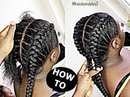 How To Cornrow For Beginners New Method Youtube Natural Hair Styles Hair Styles Braids For Black Hair