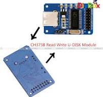 CH375B Read Write U-DISK Module USB interface communication SPI interface