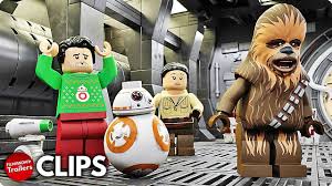 Lego finn, lego rey, lego poe, lego rose and lego chewie plan a life day party in the lego star wars holiday special. Lego Star Wars Holiday Special New Clips 2020 Disney Youtube