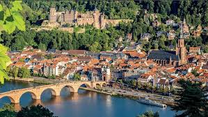 Covering 108.83 sq km (42.02 sq mi), heidelberg has a population of about 150,000 (2011 estimate). Heidelberg Baden Wurttemberg Germany Heidelberg Is Home To Germany S Oldest University Founded In 138 Cool Places To Visit Germany Castles Rhine River Cruise