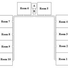 Rooms Plan And The Air Conditioner System A Water Cooled Air Download Scientific Diagram