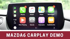 2018 Mazda6 Apple Carplay Demo Details Youtube