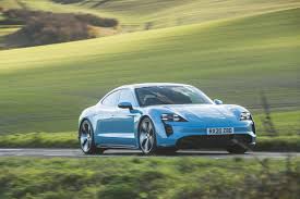 The taycan turbo and taycan turbo s as well as all taycan cross turismo models feature the performance battery plus as standard. Porsche Taycan 4s 2020 Uk Review Autocar
