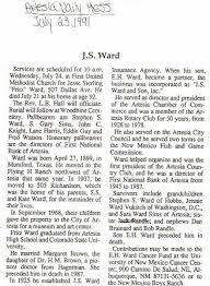 Jesse Sterling “Fritz” Ward (1899-1991)