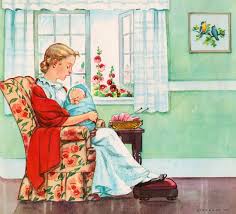 Vintage Book Collection Mother Goose Rhymes Illustrated By Eulalie Baby Illustration Book Page Art Illustrators