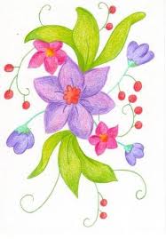 Dessin En Couleurs A Imprimer Nature Fleurs Numero 11806 Dessin Couleur Dessin Fleurs