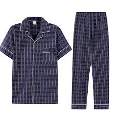 Male Pajama Set Soft Nightgown For Men Pyjamas Sleep Lounge Big Size L 3xl Cotton Pajamas Shorts For Men Summer Sleepwear Men S Pajama Sets Aliexpress