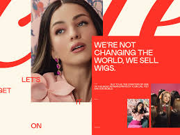 Widelab Proudly presents Cuewigs — Case Study of Webflow, Website, Awwwards  winner