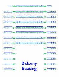Seating Chart Erie Playhouse