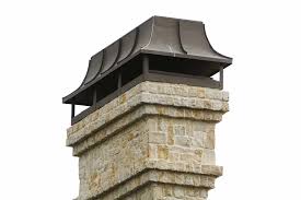 Chimney cap covers the top of a chimney. The Hayes Chimney Cap Has All The Water Protection As The 1 2 Standing Seams Are For Looks Only Finials St Chimney Cap Chimney Design Exterior Fireplace