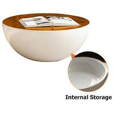 The drum design caters to every corner of the room, and the hollow interior offers ample storage for pillows and throws between use. Round Drum Coffee Table Hollow Interior Storage Coffee Table Brown Top 1 Piece Contemporary Coffee Tables By Popicorns E Commerce Co Ltd Houzz