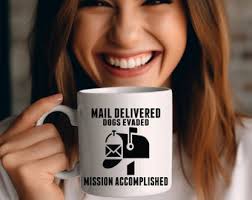 Mail Delivered Dogs Evaded Mission Accomplished Postal worker svg, Postman  clipart, Mail carrier png, Post office cute art, mailman svg file