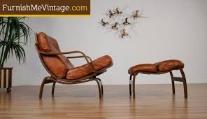 The eameses' modern take on a nineteenth century club chair has not only endured for more than 50 years, it has become one of the most significant furniture designs of the twentieth. Bent Wood Mid Century Modern Chair With Ottoman