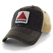 Boston Fenway Mesh Back Cap Navy Hats Mesh Trucker Hat Trucker Hat