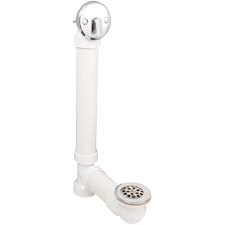 The problem is, the heads of the screws holding the trip lever drain to the tub are totally corroded away. Waxman 7541000 Trip Lever Style Bathtub Drain Chrome At Sutherlands