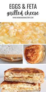 Grilled Egg Sandwich With Feta Easy Breakfast Homemade Mastery Recipe Egg Sandwiches Egg Sandwich Recipe Delicious Breakfast Recipes