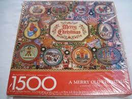 1500 Pieces A Merry Old Christmas Art By Bob Schneeberg Puzzle By Springbok Hallmark Cards Inc A Keepsake Christmas Keepsakes Old Christmas Merry