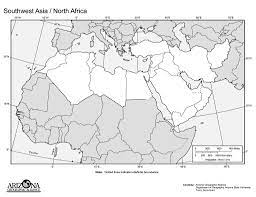 Southwest Asia And North Africa Political Map Unit 7: Southwest Asia And North Africa Political Map Diagram | Quizlet