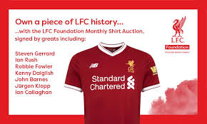 Was founded following a dispute between the everton committee and john houlding, club president and owner of the land at anfield.after eight years at the stadium, everton relocated to goodison park in 1892 and houlding founded liverpool f.c. Own A Piece Of History With The Lfc Foundation 125 Shirt Auction Liverpool Fc