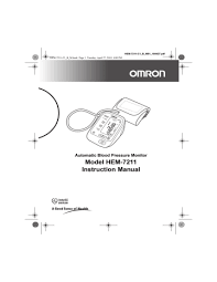 Omron Hem 7221 Instruction Manual Manualzz