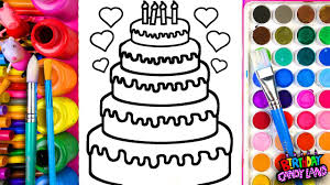 5th birthday holiday pictures, 5th birthday letters card coloring books printable, birthday card colouring pages, birthday card pictures print and colour, birthday cards, birthday coloring page, birthday coloring pages, birthday coloring pages for toddlers, birthday colouring pages free printable, coloring pages of 5th birthday, happy 5th birthday coloring. Learn Coloring For Kids And Color Five Layer Birthday Cake Coloring Pages Youtube