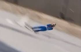 Norway's daniel andre tande crashes during the ski flying individual world cup event in planica, slovenia, thursday, march 25, 2021. 19fxc8ys284wxm