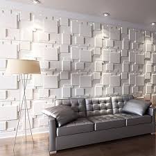 Together with enhancing the aesthetic appeal of your living space, they also our grestek xxl tiles come with a variety of classic prints and textures that create elegant spaces. Art3d Decorative 3d Wall Tiles For Modern Wall Decor White Set Of 12 Contemporary Wall Panels By Art3d Llc Houzz