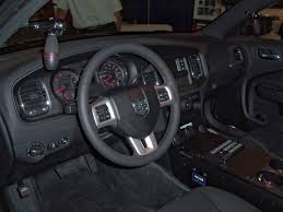 Interior View Of Dodge Charger Pursuit Police Sedan Console Mount And Lighting Siren Controller Shown Are Some Of The Mo Dodge Charger Ford Police Police Cars