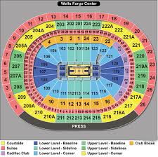 wells fargo center seating chart theatre in philly