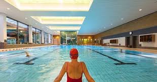 Water Park Parkbad Volksdorf Hamburg Water Park Light Architecture Public Bath