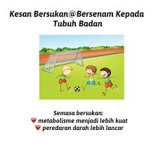 Kesan hari sukan kepada negara. Kesan Bersenam Dan Bersukan Kepada Tubuh Badan Kita