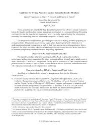 Glenda arquiza dean of institute of nursing dear madam: Https Education Fsu Edu Sites G Files Upcbnu3146 Files Guidelines For Writing Annual Evaluation Letters Pdf