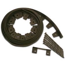 The spikes easily pierce through the fabric and help secure the barrier. Upc 751315230018 Vigoro No Dig 20 Feet Landscape Edging Kit Upcitemdb Com