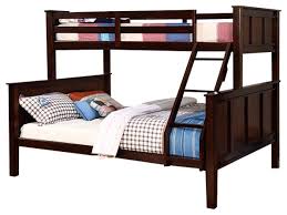 A twin xl (or twin extra long) is 38 inches wide and 80 inches long. Harper Extra Long Twin Over Queen Bunk Bed Transitional Bunk Beds By Totally Kids Fun Furniture Toys Houzz