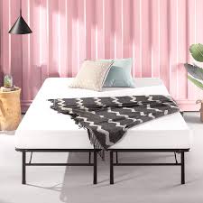 Shop the rest of our prime day deal picks here. Buy Zinus Smartbase Tool Free Assembly Mattress Foundation 14 Inch Metal Platform Bed Frame No Box Spring Needed Sturdy Steel Frame Underbed Storage Full Online In Uae B006miszoc