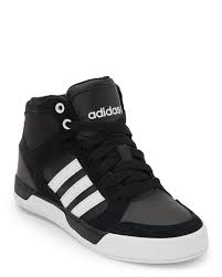 Black And White Adidas Kids Kids Boys Black White Neo Raleigh K High Top Sneakers Adidas Kids Boys Sneakers High Top Sneakers
