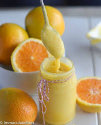 Homemade Orange Curd Microwave Immaculate Bites Aliments Oranges Recette Sauce Sucree
