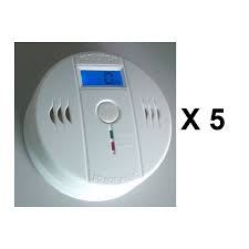 Do not mistake dangerous levels of poisonous gas for a detector with. Pack Of 5 Autonomous Sensor Carbon Monoxide Detector Co 9v En50291 Type B Odorless Gas Detection Alarm Buzzer Eclats Antivols