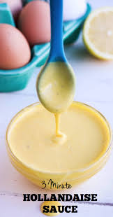 3 Minute Hollandaise Sauce Savory Lotus Recipe Hollandaise Sauce Easy Hollandaise Sauce Food
