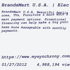 The step has been explained below. Brandsmart Usa Credit Card Login Login Page