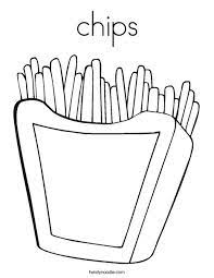 100% free great inventions coloring pages. Chips Coloring Page Twisty Noodle