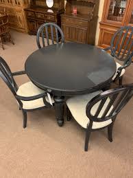 We did not find results for: Black Round Dining Table 4 Chairs Delmarva Furniture Consignment