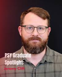 ARK PSY Graduate Student Spotlight 🌟🌟🌟 Meet Jeremy Clift, a clinical  psychology graduate student at the University of Arkansas' Department of  Psychological Science. "On a personal level, I enjoy providing  psychotherapy and