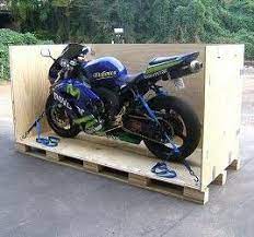 How To Ship A Motorcycle Wine Crate Wooden Shipping Crates Cycle Trader
