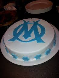 Gateau Olympique De Marseille Gateau Om Gateau Anniversaire Gateau