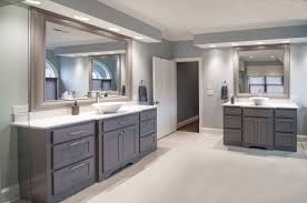 grey cabinets blue walls houzz