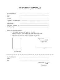 Bagaimana cara membuat formulir pendaftaran anda? Contoh Formulir Pendaftaran Brainly Co Id