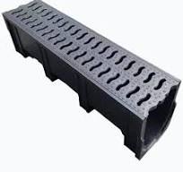 Drainage Trench and Cover Plate Plastic Gutter Rain System Drainage Channel