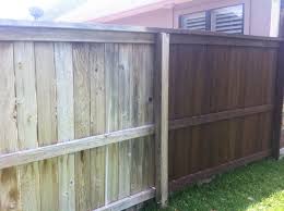 Staining A Wood Fence With Sprayer Label Wood Stain Staining Wood Fence Wooden Fence Panels Metal Fence Panels
